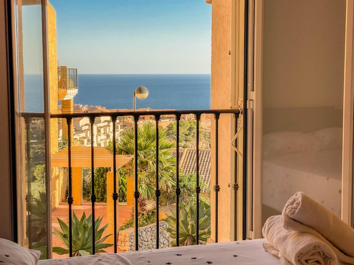 Charming Townhouse With Sea Views & Pool In Altea Villa Calpe Exteriör bild